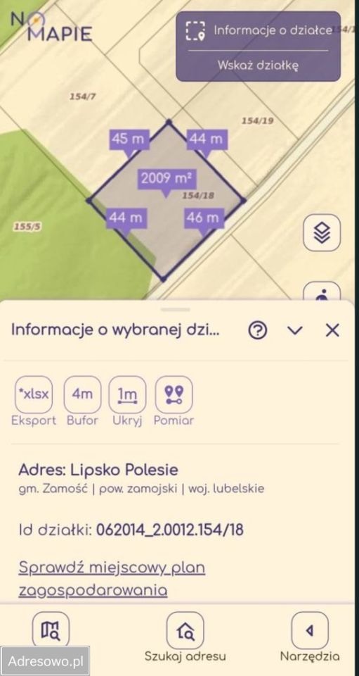 Działka budowlana Lipsko-Polesie. Zdjęcie 3