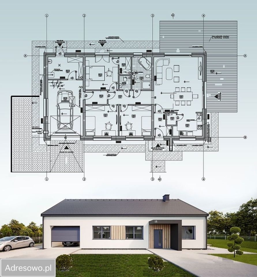 dom wolnostojący, 4 pokoje Pilchowice. Zdjęcie 20