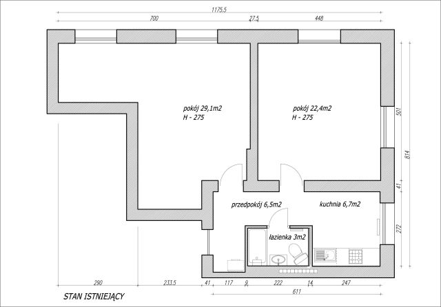 Mieszkanie 3-pokojowe Ruda Śląska Halemba, ul. 1 Maja. Zdjęcie 1