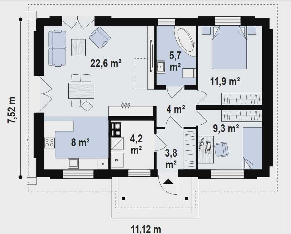 dom wolnostojący Sieniawka, ul. Akwen. Zdjęcie 5