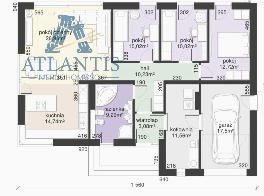 dom wolnostojący, 4 pokoje Kruszyn. Zdjęcie 8