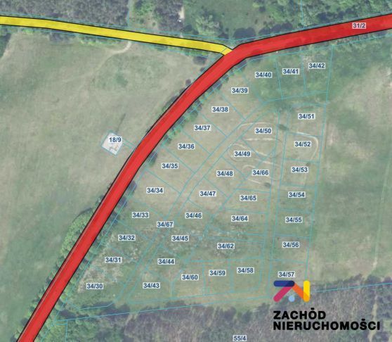 Działka budowlana Łaz. Zdjęcie 5