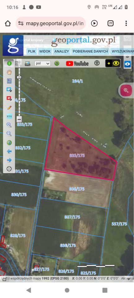 Działka inna Żory Baranowice, ul. Pukowca