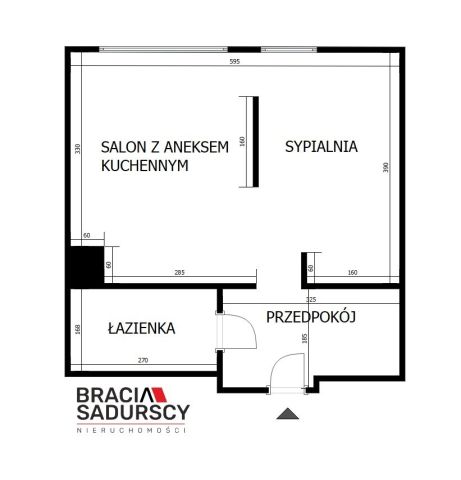 Mieszkanie 1-pokojowe Kraków Łagiewniki, ul. Klementyny Hoffmanowej. Zdjęcie 21