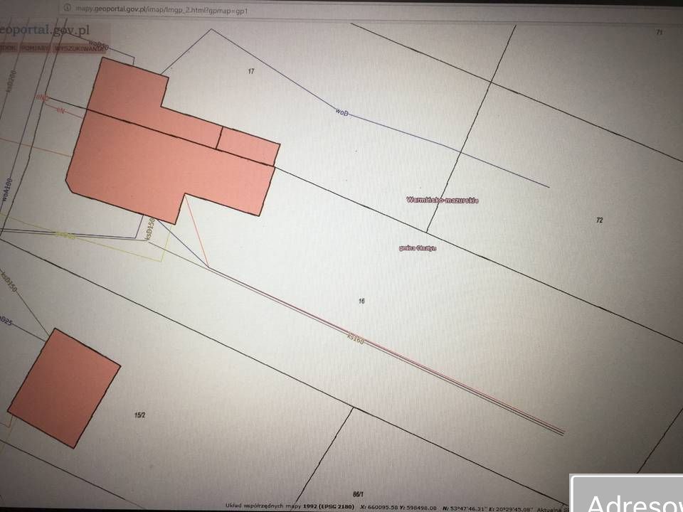 Działka budowlana Olsztyn Zatorze, ul. Macieja Rataja. Zdjęcie 2