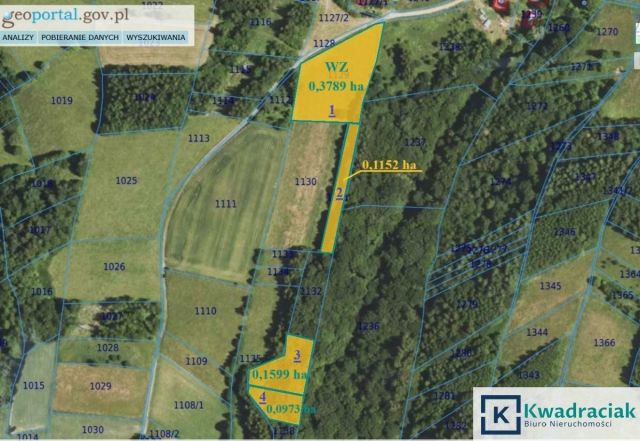 Działka budowlana Nozdrzec. Zdjęcie 4