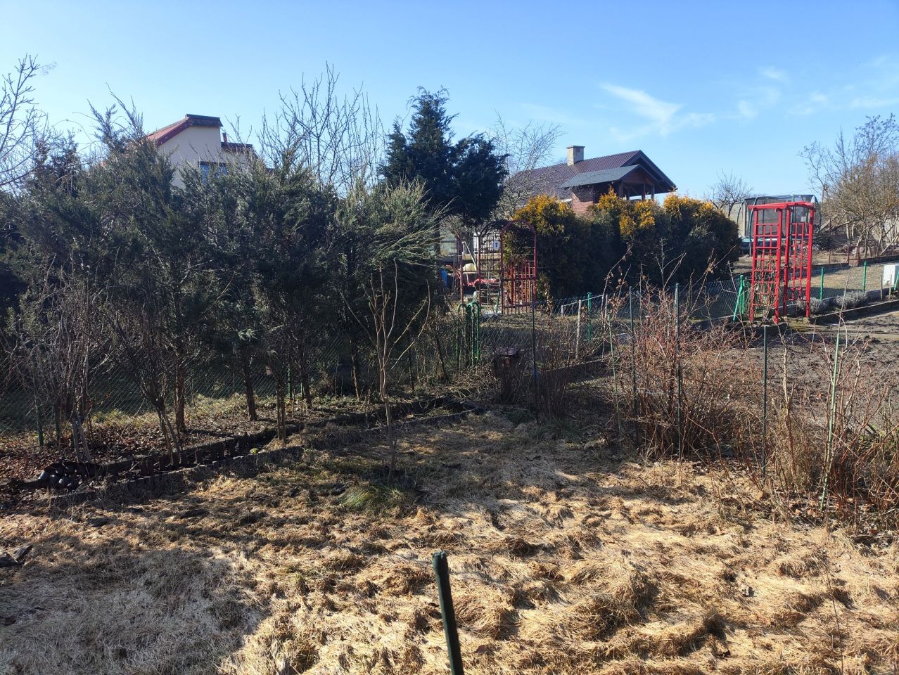 Działka rod Toruń Bielany, szosa Okrężna. Zdjęcie 1