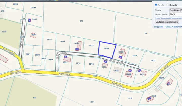 Działka budowlana Smołdzino, ul. Złote Tarasy
