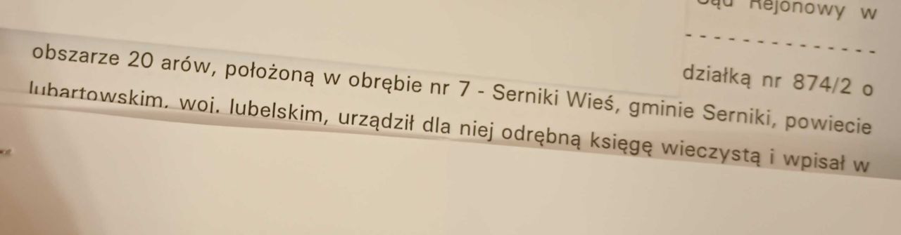 Działka budowlana Serniki, ul. Polna. Zdjęcie 3