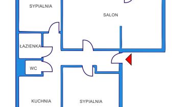 Mieszkanie 3-pokojowe Gdynia Obłuże, ul. Turkusowa