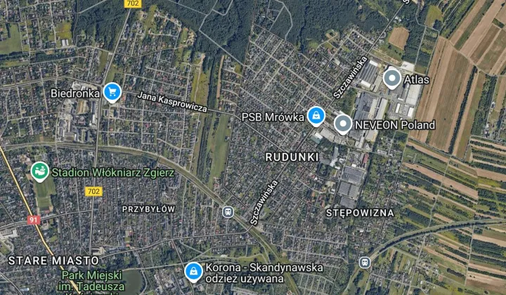 Działka budowlana Zgierz, ul. Nowa