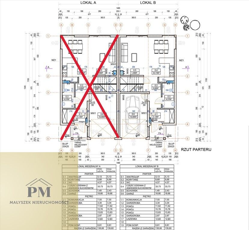 bliźniak, 4 pokoje Koszalin. Zdjęcie 50