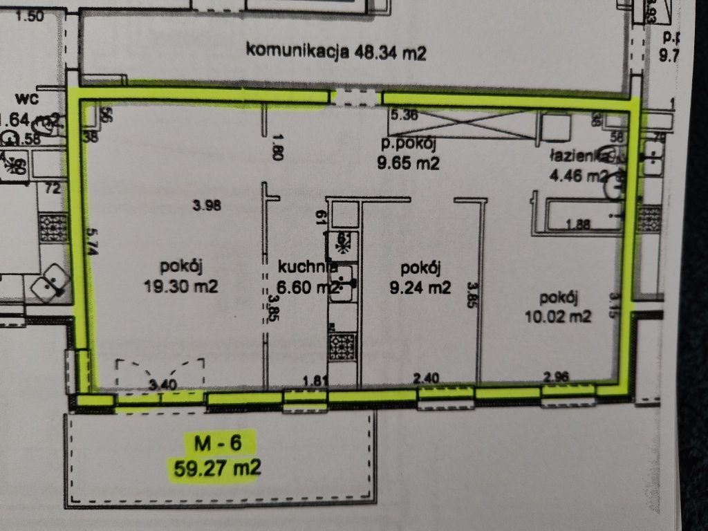 Mieszkanie 3-pokojowe Lublin Węglinek, ul. Jantarowa. Zdjęcie 4