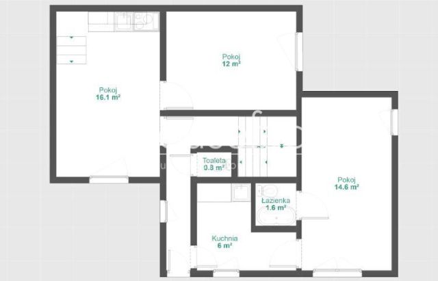 dom wolnostojący, 6 pokoi Łódź, ul. Stanisława Wyspiańskiego. Zdjęcie 20