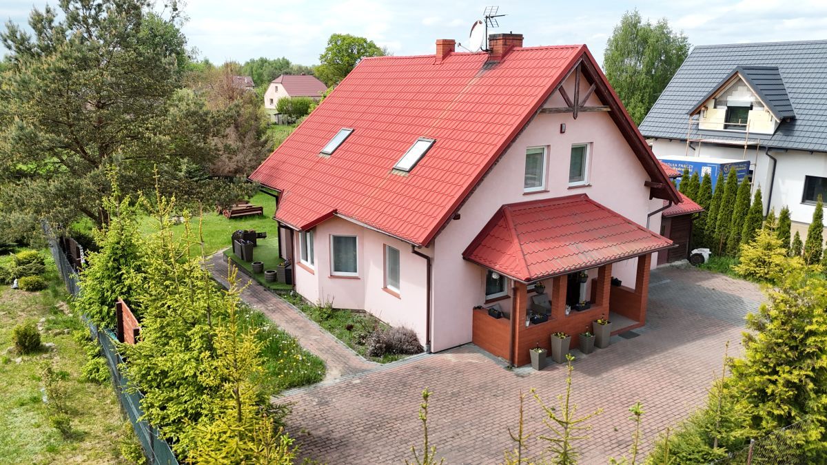 dom wolnostojący, 4 pokoje Jabłowo, ul. Działkowa. Zdjęcie 2