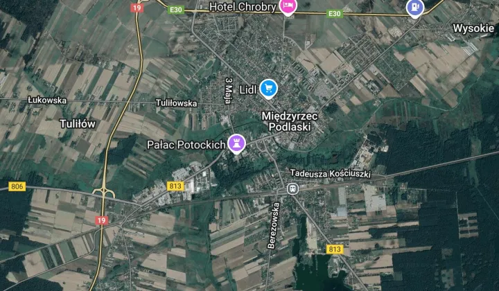Działka inwestycyjna Międzyrzec Podlaski, ul. Lubelska