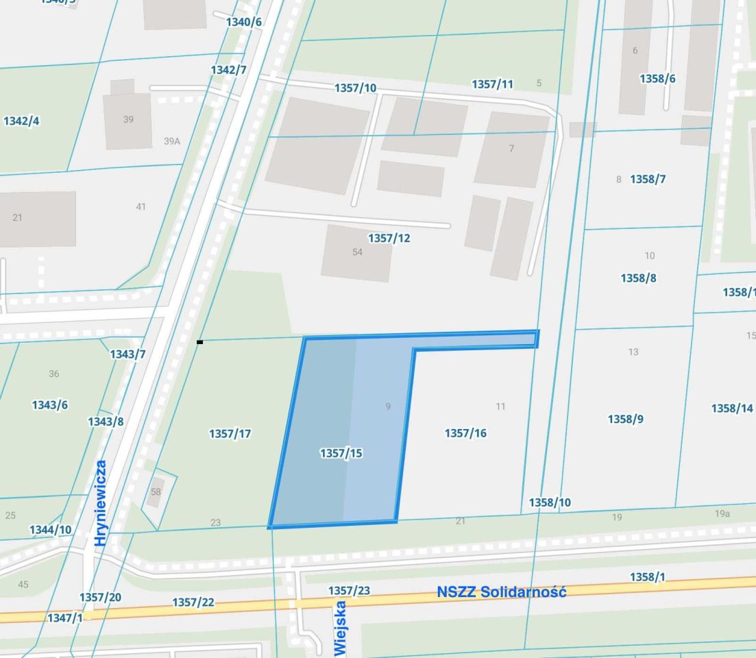 Działka budowlana Świdnik, al. NSZZ "Solidarność". Zdjęcie 2