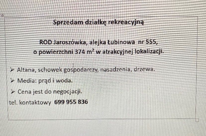 Działka rod Białystok Jaroszówka. Zdjęcie 5