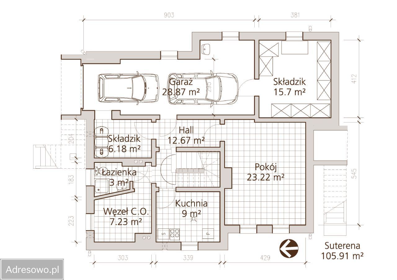 dom wolnostojący, 7 pokoi Warszawa Wesoła. Zdjęcie 16