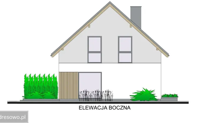 bliźniak, 4 pokoje Nacław