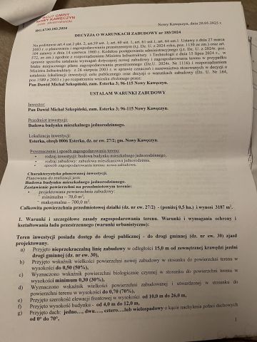 Działka rolno-budowlana Esterka Orłów. Zdjęcie 1