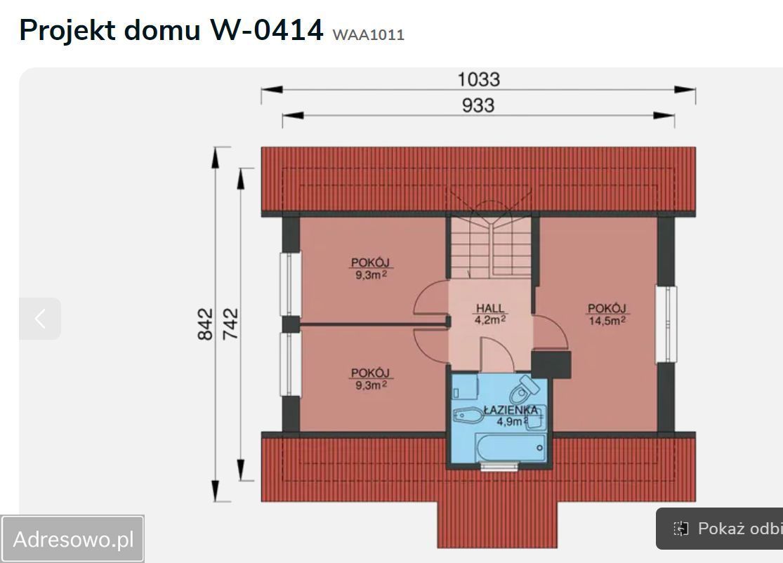 dom wolnostojący, 4 pokoje Tłuszcz Borki, ul. Szeroka. Zdjęcie 5