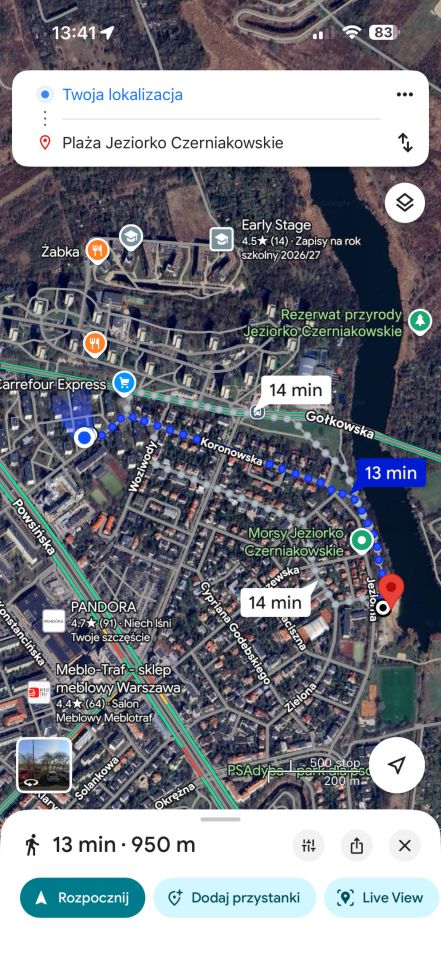 Mieszkanie 3-pokojowe Warszawa Sadyba, ul. Bolesława Limanowskiego. Zdjęcie 16