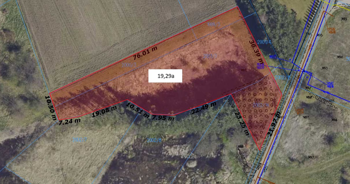 Działka rolno-budowlana Turbia, ul. Graniczna. Zdjęcie 3