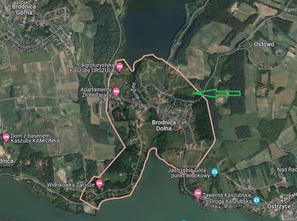 Działka Brodnica Dolna, ul. Ostowska. Zdjęcie 5