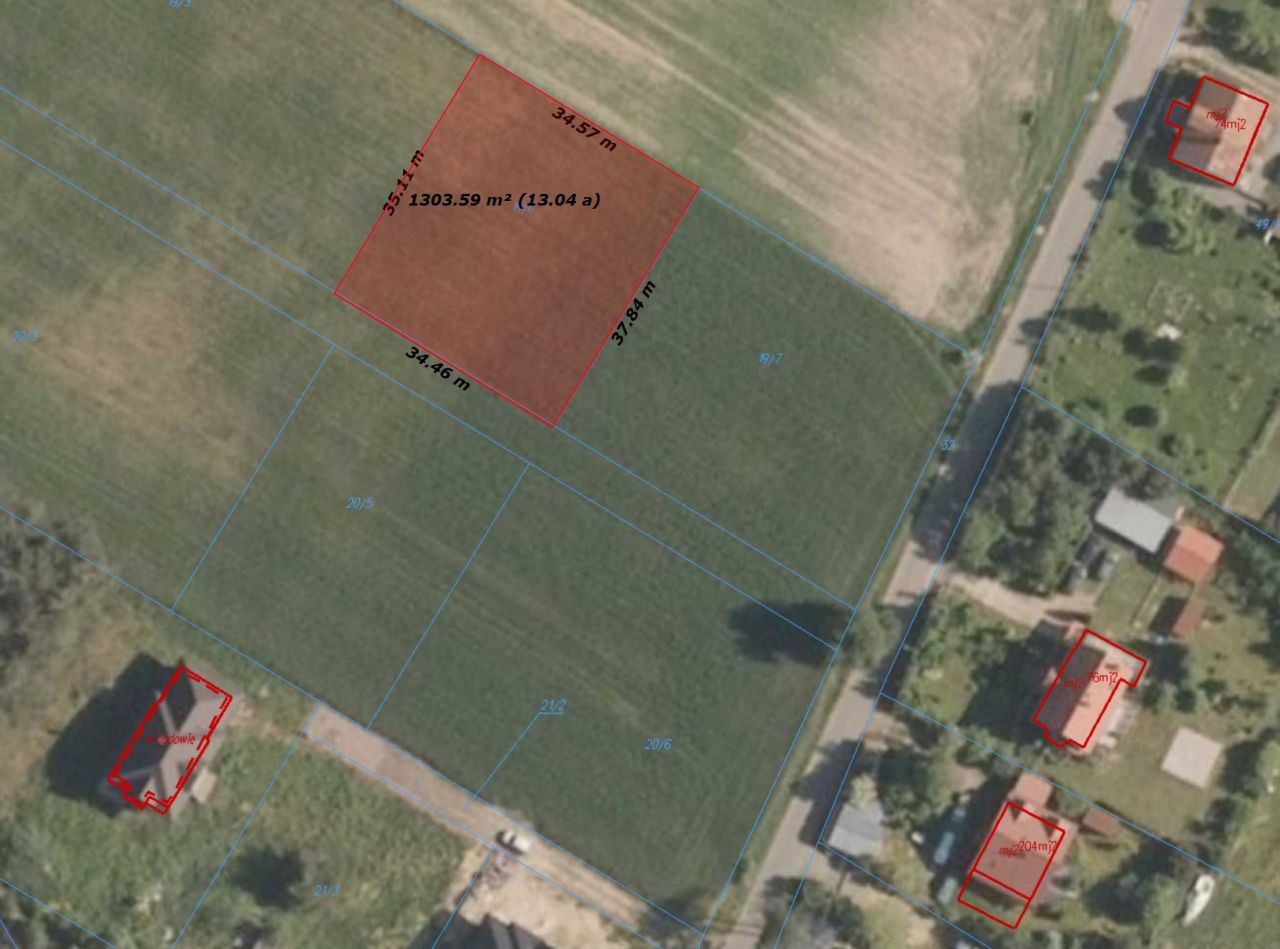 Działka budowlana Wymysły, ul. Dzikiej Róży. Zdjęcie 7