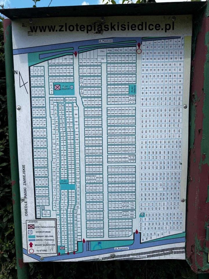 Działka rod Siedlce, ul. Piaskowa. Zdjęcie 5