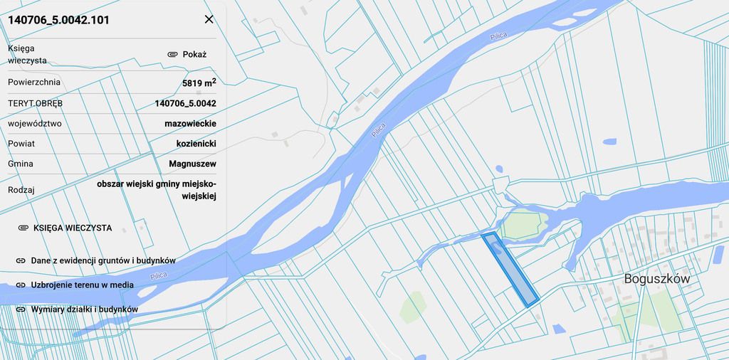 Działka budowlana Boguszków. Zdjęcie 10