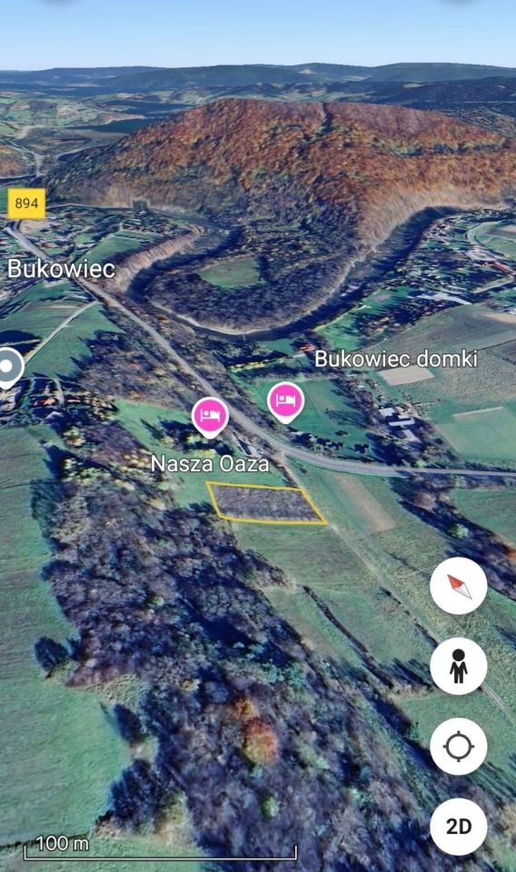 Działka budowlana Bukowiec. Zdjęcie 3