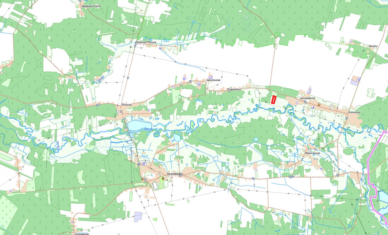 Działka rolno-budowlana Januszewice Łęg Januszewski. Zdjęcie 4