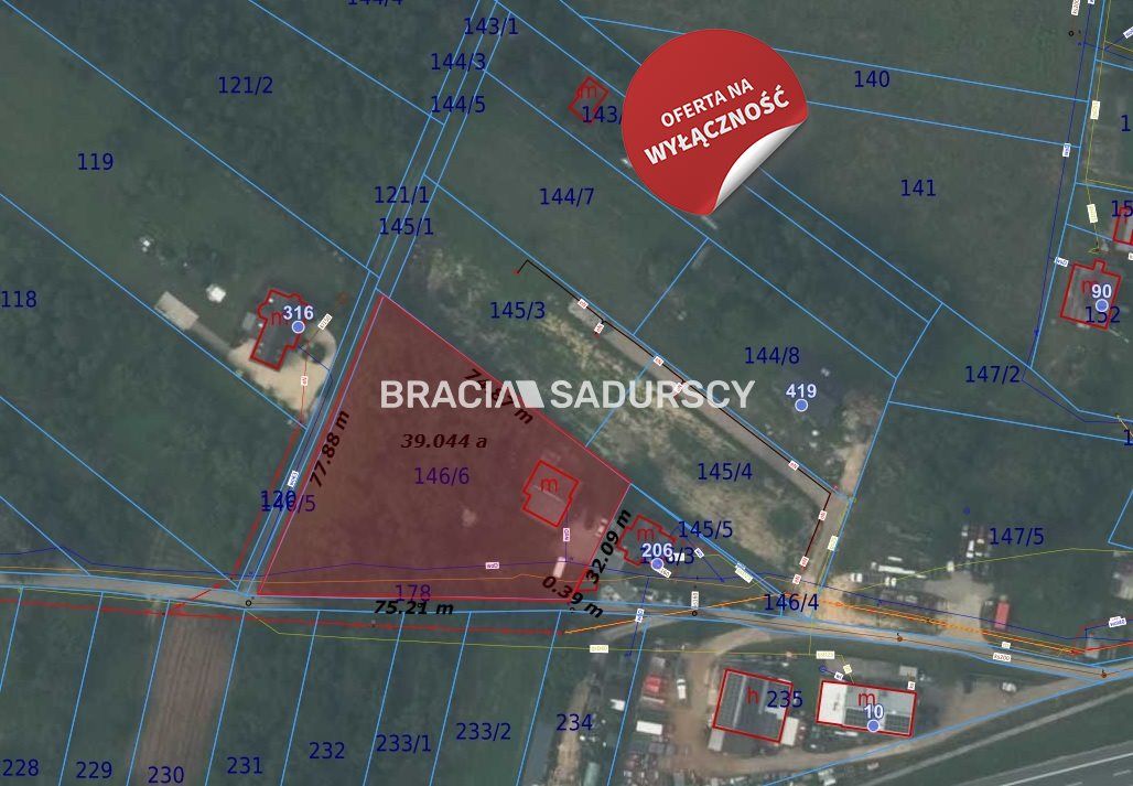 Działka inwestycyjna Morawica. Zdjęcie 1