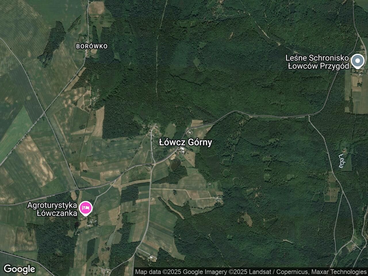 Działka rolno-budowlana Łówcz Górny