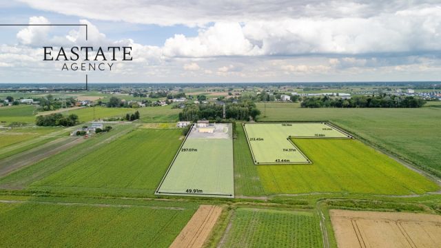 Działka inwestycyjna Umiastów, ul. Okrężna. Zdjęcie 1