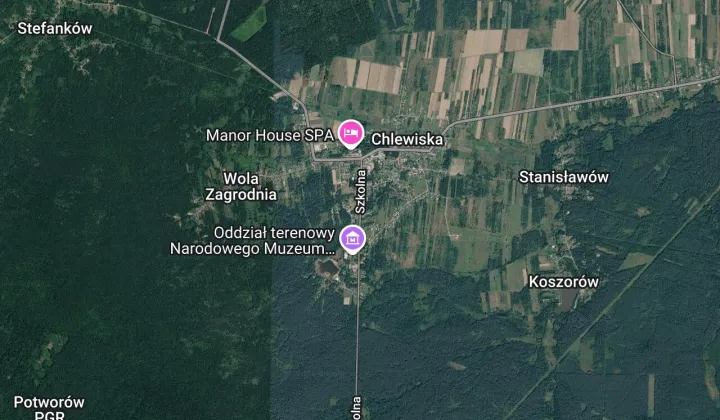 Działka budowlana Chlewiska, ul. Szkolna