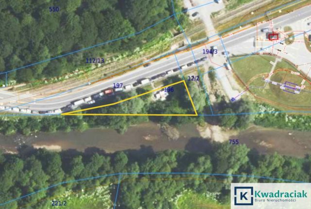 Działka inwestycyjna Krościenko. Zdjęcie 2