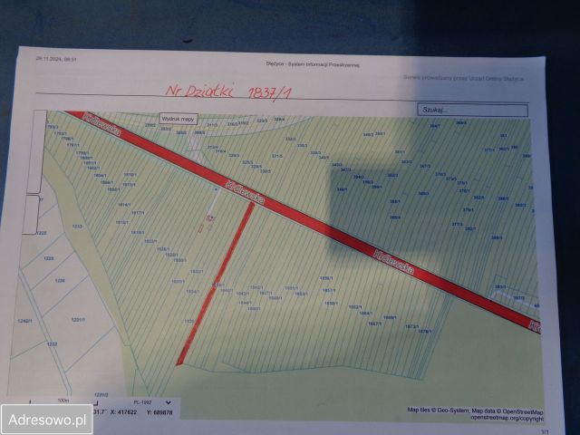 Działka budowlana Stężyca, ul. Królewska. Zdjęcie 1