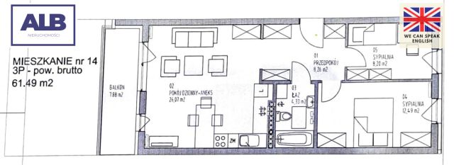 Mieszkanie 3-pokojowe Pruszcz Gdański, ul. Azaliowa. Zdjęcie 25