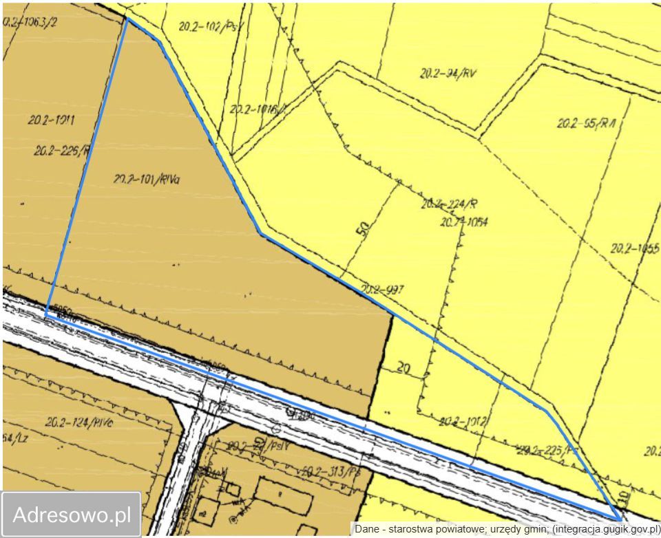 Działka rolno-budowlana Czarna Wieś. Zdjęcie 4