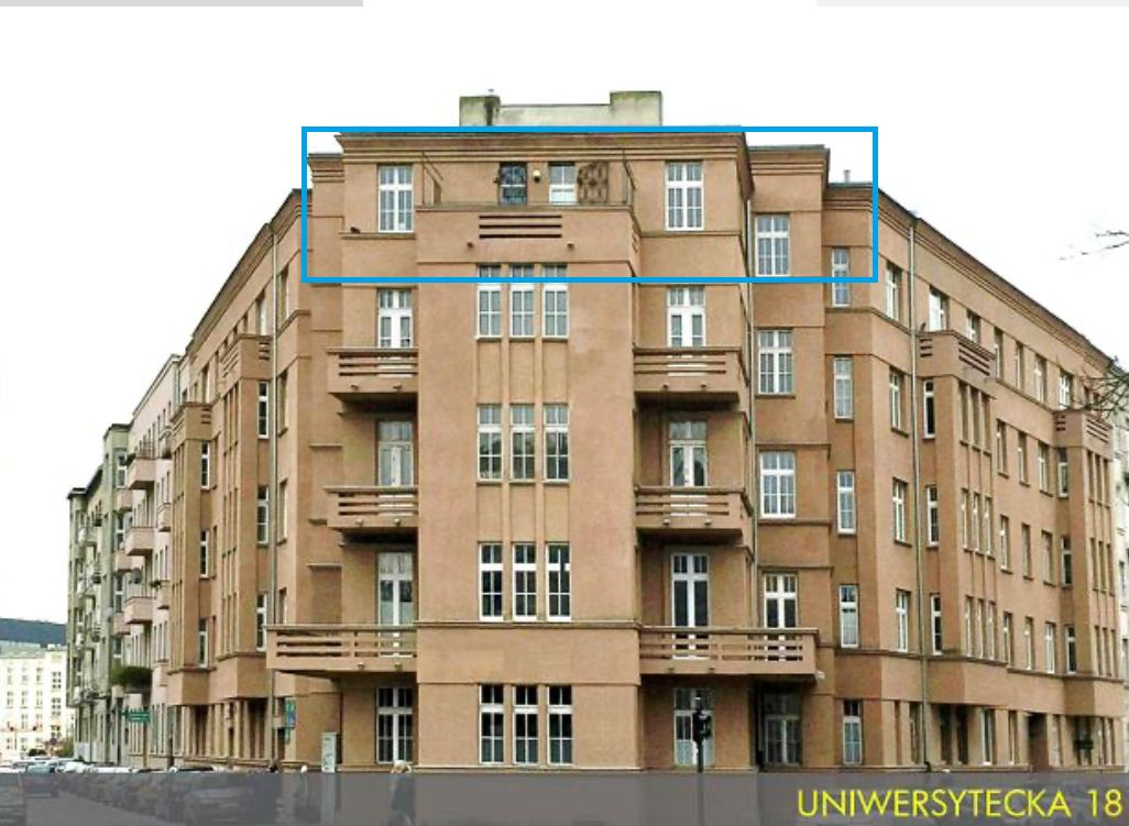 Mieszkanie 3-pokojowe Łódź Śródmieście, ul. Uniwersytecka