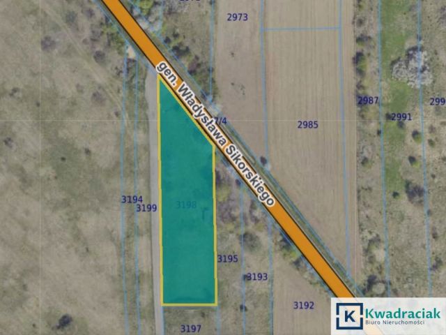 Działka inwestycyjna Krosno Krościenko Niżne, ul. Władysława Sikorskiego. Zdjęcie 8