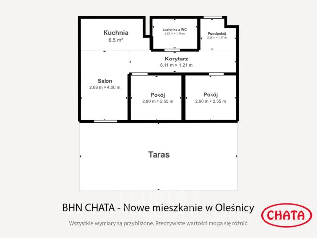Mieszkanie 3-pokojowe Oleśnica, ul. Ekologiczna. Zdjęcie 18