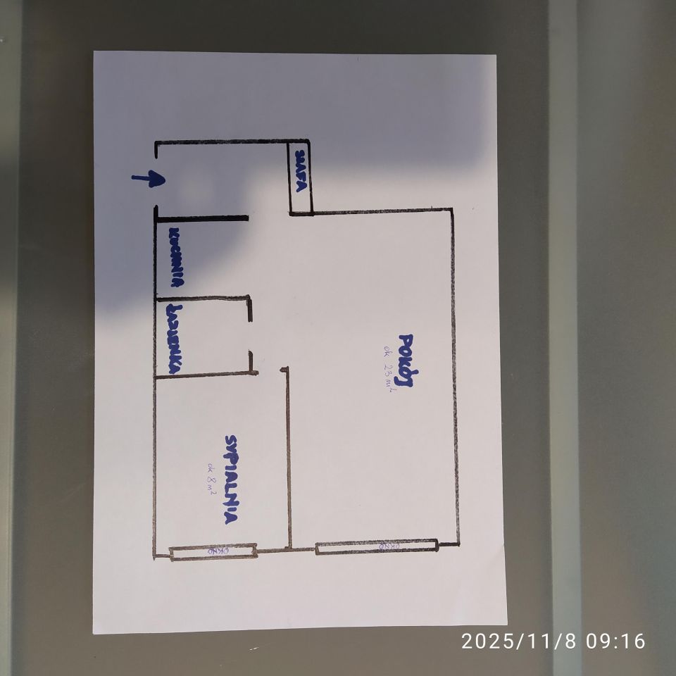 Mieszkanie 2-pokojowe Warszawa Śródmieście, ul. Nowolipie. Zdjęcie 6