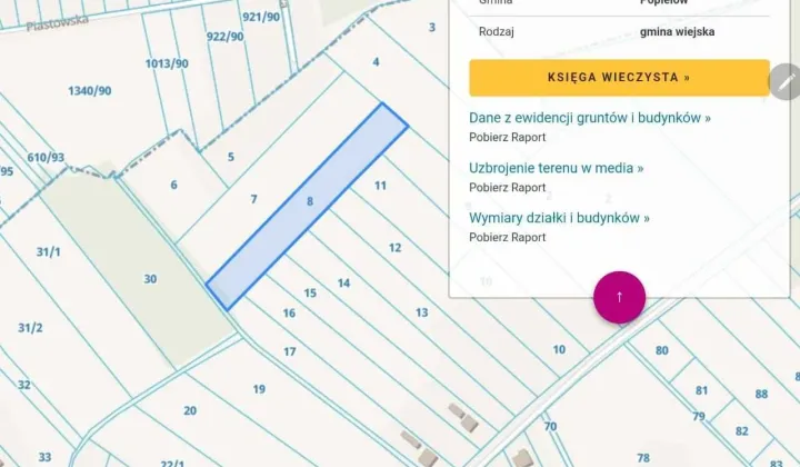 Działka rolno-budowlana Nowe Siołkowice