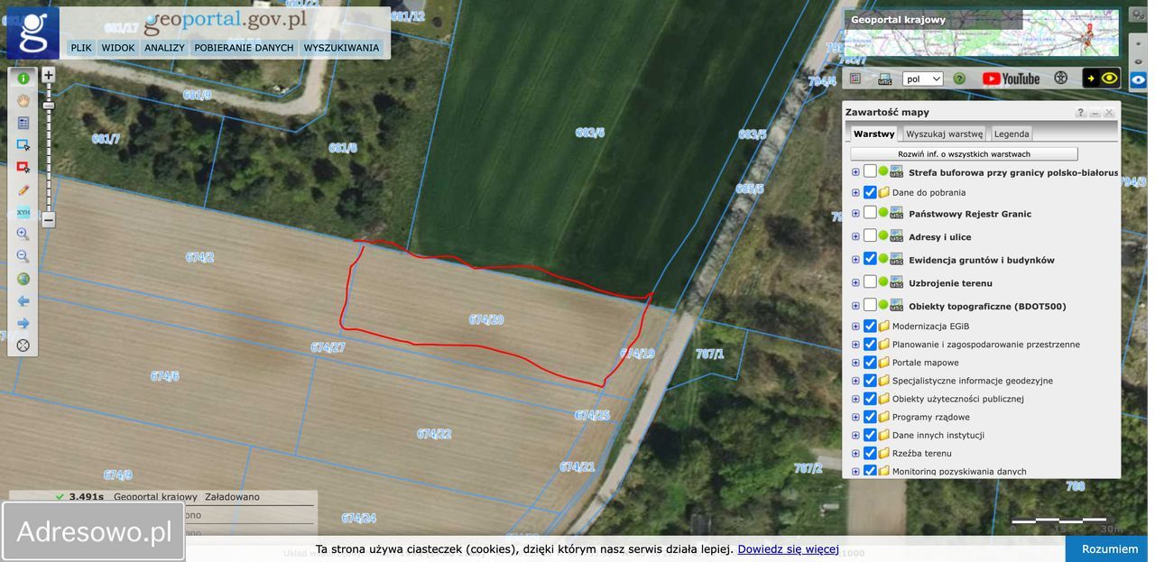 Działka budowlana Osielsko