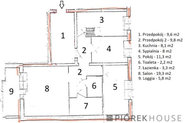 Mieszkanie 3-pokojowe Warszawa Praga-Południe, ul. gen. Leopolda Okulickiego. Zdjęcie 16