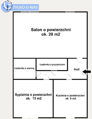 Mieszkanie 2-pokojowe Kraków Kurdwanów, ul. Tuchowska. Zdjęcie 16